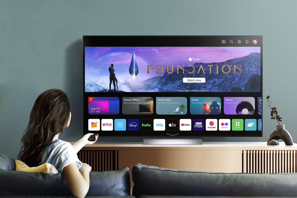 Nova linha de TVs OLED da LG Electronics 